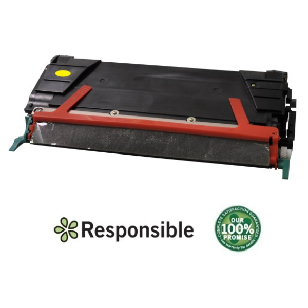 Toner RESPONSIBLE: LEXMARK C734 C736 X734 X736 X738 amarillo 6.000p. (C734A1YG) (C734YR) Toner RESPONSIBLE: LEXMARK C734 C736 X734 X736 X738 amarillo 6.000p. (C734A1YG) (C734YR)