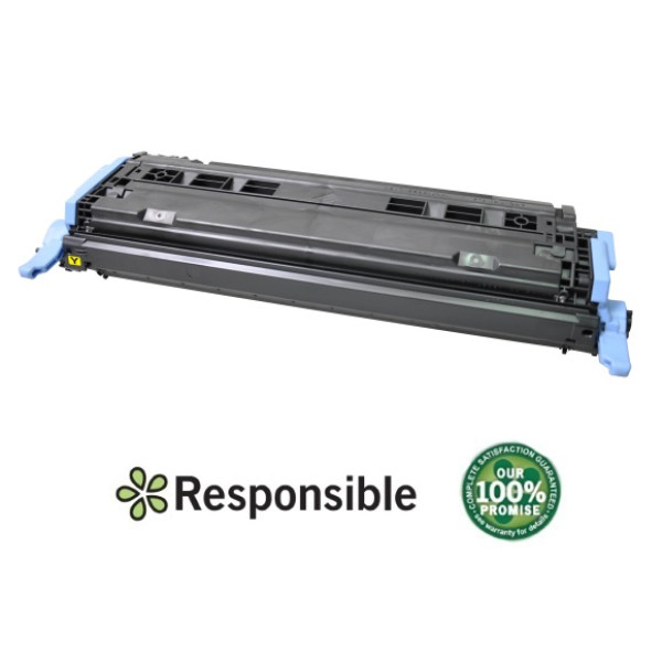 Toner RESPONSIBLE: HP Color Lj 1500 2500 2550 2820 2840 amarillo 2.000p. (Q6002A) (2600YR) Toner RESPONSIBLE: HP Color Lj 1500 2500 2550 2820 2840 amarillo 2.000p. (Q6002A) (2600YR)