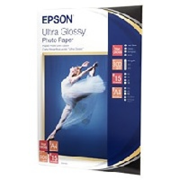 Ultra Glossy Photo paper EPSON 15A4 300g. High Gloss