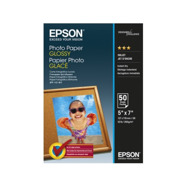 EPSON Photo Paper Glossy 50A4 200g.