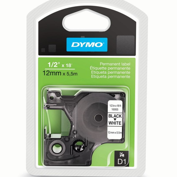 D1 12MM. X 5 5M. POL ADHESIVO PERM D1 12MM. X 5 5M. POL ADHESIVO PERM