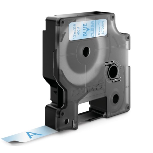 D1 - CINTAS DYMO 12MMX7M AZUL/TRANS D1 - CINTAS DYMO 12MMX7M AZUL/TRANS