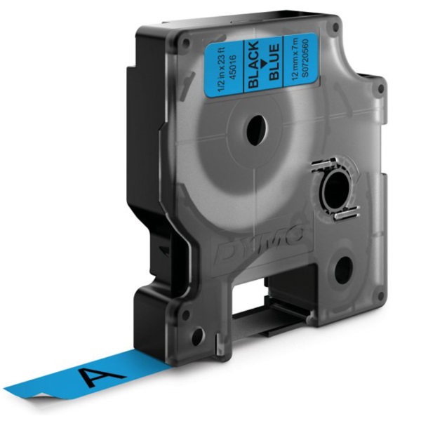 D1 - CINTAS DYMO 12MMX7M NEG/AZUL D1 - CINTAS DYMO 12MMX7M NEG/AZUL