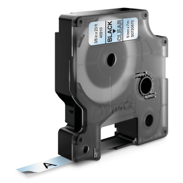 D1 - CINTAS DYMO 9MMX7M NEG/TRANS D1 - CINTAS DYMO 9MMX7M NEG/TRANS