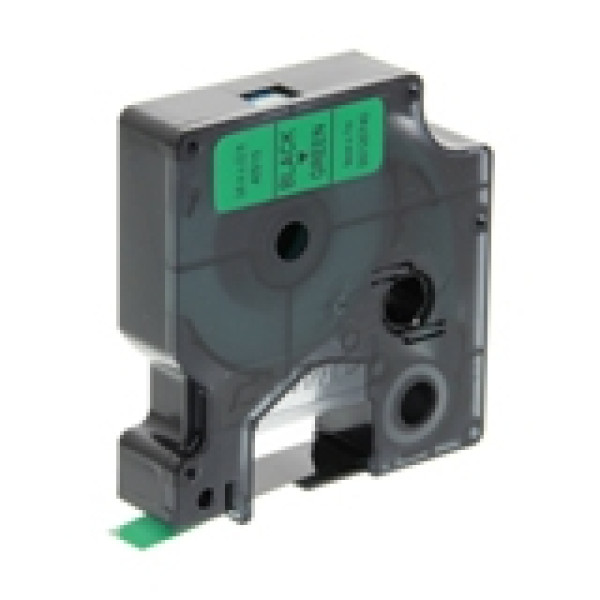 D1 - CINTAS DYMO 9MMX7M NEG/VERD D1 - CINTAS DYMO 9MMX7M NEG/VERD
