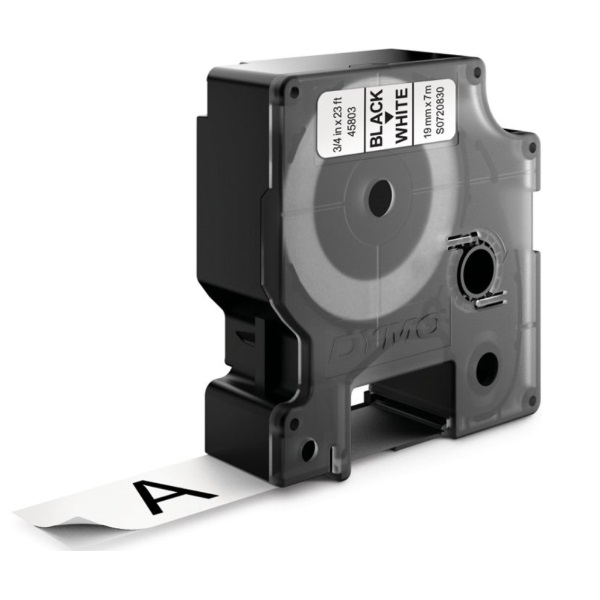 D1 - CINTAS DYMO 19MMX7M NEG/BLANC D1 - CINTAS DYMO 19MMX7M NEG/BLANC
