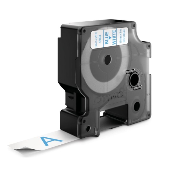 D1 - CINTAS DYMO 19MMX7M AZUL/BLANC D1 - CINTAS DYMO 19MMX7M AZUL/BLANC