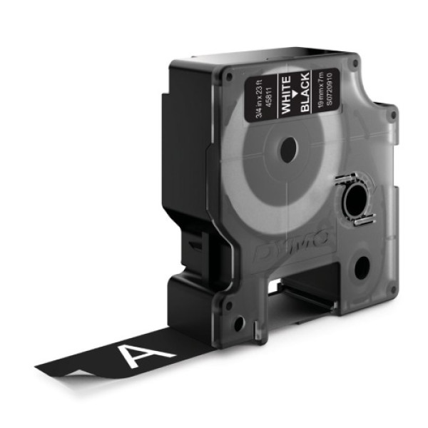 D1 - CINTAS DYMO 19MMX7M BLAN/NEG D1 - CINTAS DYMO 19MMX7M BLAN/NEG