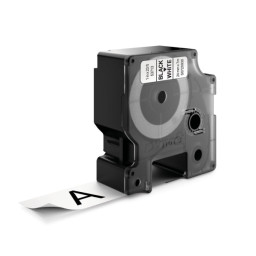 D1 - CINTAS DYMO 24MMX7M NEG/BLANC