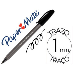 Boligrafo PAPER MATE Inkjoy 100 1mm negro