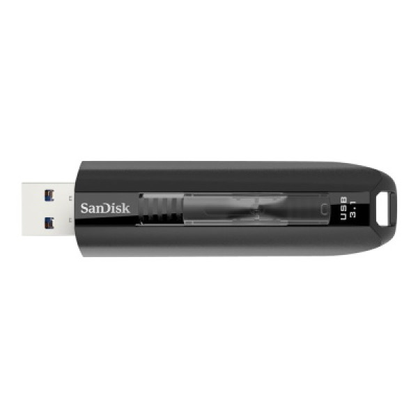 Memoria USB SANDISK Extreme Go 64GB USB 3.1 lect.200Mb/s escr.150Mb/s negra retráctil