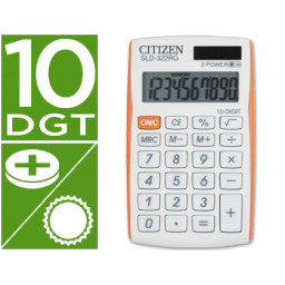 Calculadora CITIZEN bolsillo SLD-322 RG 10 dígitos