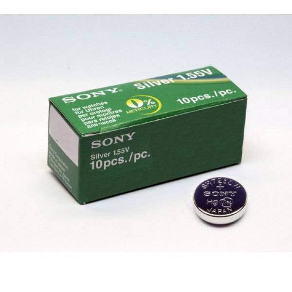(1) Pila SONY SR927SW botón Oxido Plata 1.55v Para reloj