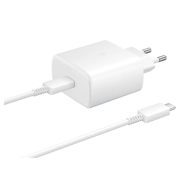 CARGADOR SUPER FAST 45W USB-C WHITE CARGADOR SUPER FAST 45W USB-C WHITE