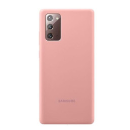 SILICONE COVER MARRON NOTE 20