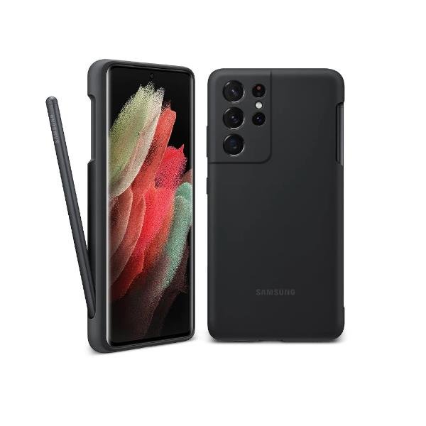 SILICO COVER + SPEN S21 ULTRA BLACK