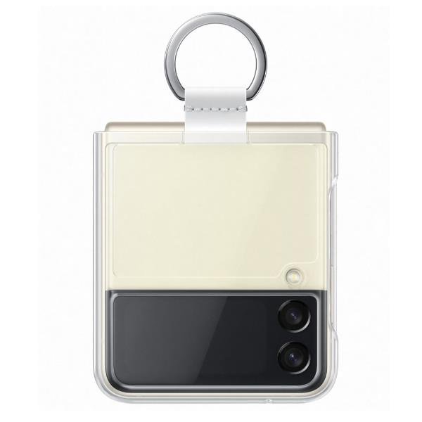 CLEAR COVER W/RING Z FLIP3 TRANS