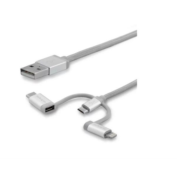 CABLE 2M LIGHTNING USB C MICRO CABLE 2M LIGHTNING USB C MICRO