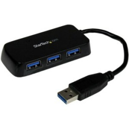 HUB USB 3.0 4 PUERTOS NEGRO