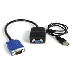 DIVISOR SPLITTER VGA 2 PUERTOS