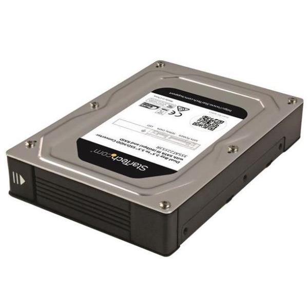 CAJA ADAPTADOR SATA 2X2 5 3 5 CAJA ADAPTADOR SATA 2X2 5 3 5