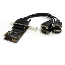 TARJETA PCI-E 4 PUERTOS SERIE