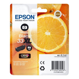 TINTA CLARIA 33 PHOTO NEGRO PREM XL