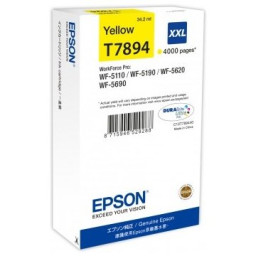 CARTUCHO AMARILLO XXL 4000P WF-5XXX