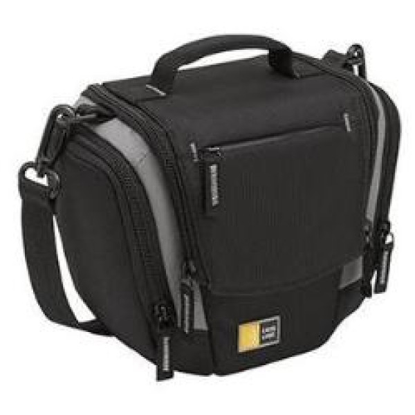 Bolsa para cámara fotos reflex TBC406K negra/gris Nylon / bolsillos Bolsa para cámara fotos reflex TBC406K negra/gris Nylon / bolsillos