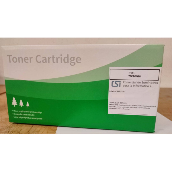 TONER TEKTONER REMANUFACTURADO HP 305A CIAN