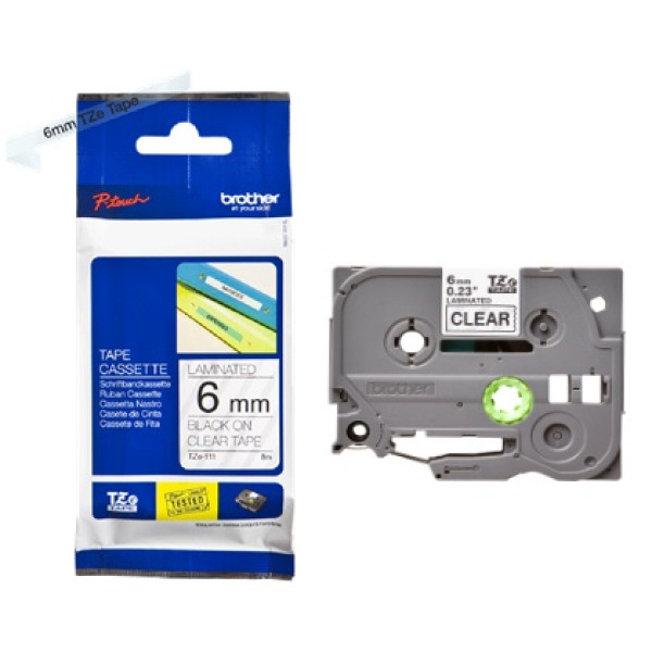 CINTA ROTULADORATRANSPARENTE/NEGR6