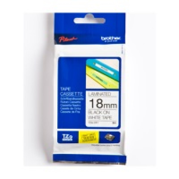 CINTA ROTULADORA BLANCO / NEGRO18