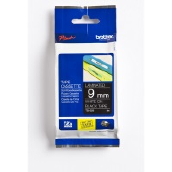 CINTA ROTULADORA NEGRO/BLANCO 9MM CINTA ROTULADORA NEGRO/BLANCO 9MM