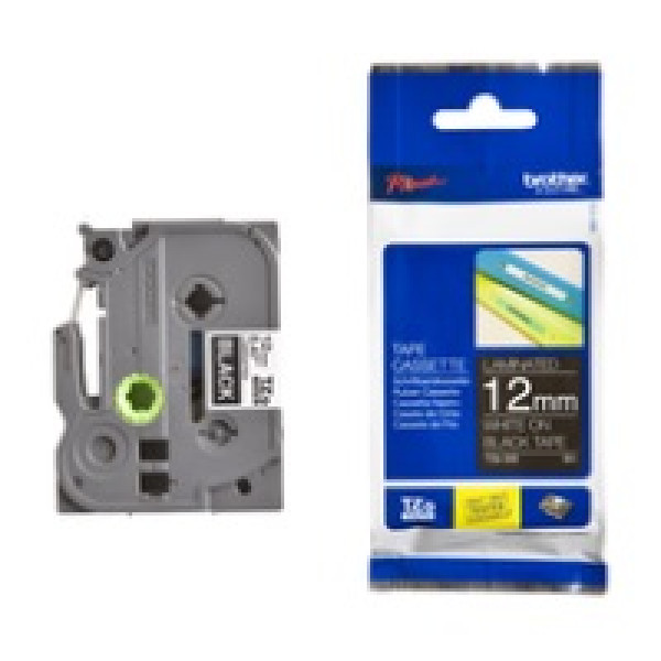 CINTA ROTULADORA NEGRO / BLANCO12 CINTA ROTULADORA NEGRO / BLANCO12