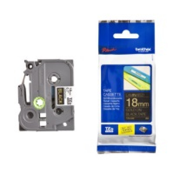 CINTA ROTULADORA NEGRO / ORO18 CINTA ROTULADORA NEGRO / ORO18