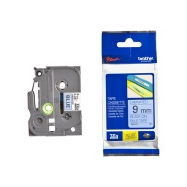 CINTA ROTULADORA AZUL/NEGRO