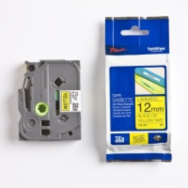 CINTA ROTULADORA AMARILLO / NEGRO12