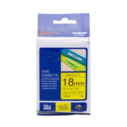 CINTA ROTULADORA AMARILLO / NEGRO18