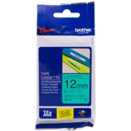 CINTA ROTULADORA VERDE/NEGRO12