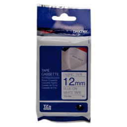 CINTA ROTULADORA TEXTIL/AZUL 12MM