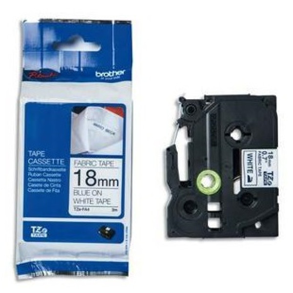 CINTA TEXTIL AZUL S/BLANCO 18X3