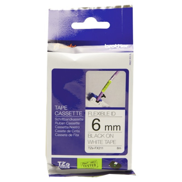 CINTA ROTULADORA BLANCO/NEGRO