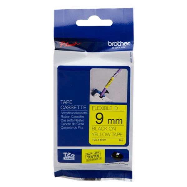 CINTA ROTULADORA AMARILLO/NEGRO CINTA ROTULADORA AMARILLO/NEGRO