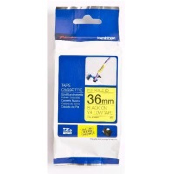 CINTA ROTULADORA AMARILLO/NEGRO