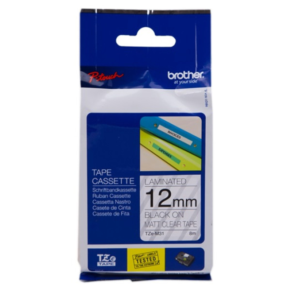 CINTA ROTULADORA MATE / NEGRO8