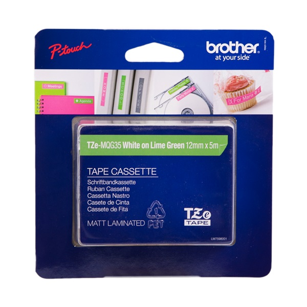 CINTA ROTULADORA MATE VERD/BLANCO5