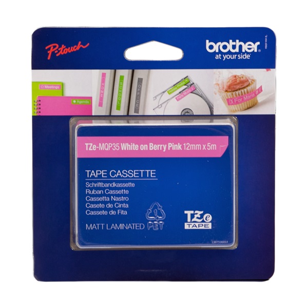 CINTA ROTULADORA MATE ROSA/BLANCO5