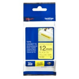 CINTA ROTULADORA AMARILLO/ NEGRO 12