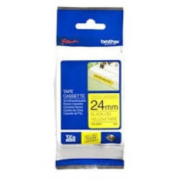 CINTA ROTULADORA AMARILLO/ NEGRO 24
