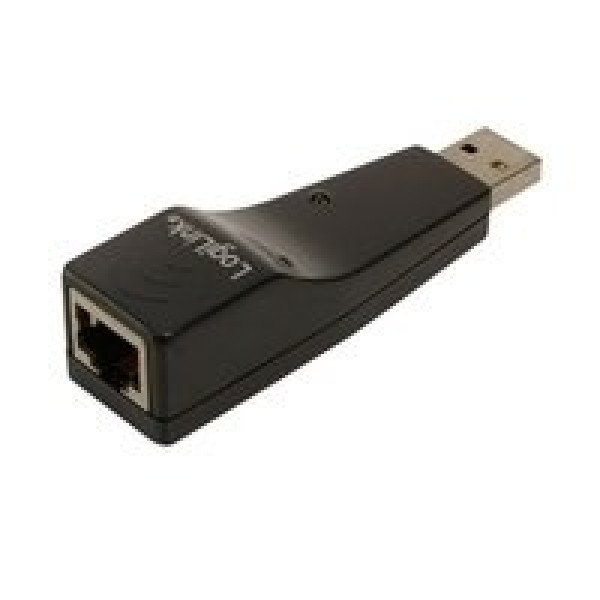 Adaptador LOGILINK USB 2.0 A - RJ45H